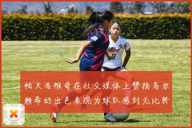 帕夫洛维奇在社交媒体上赞扬乌尔赖希的出色表现为球队感到无比骄傲
